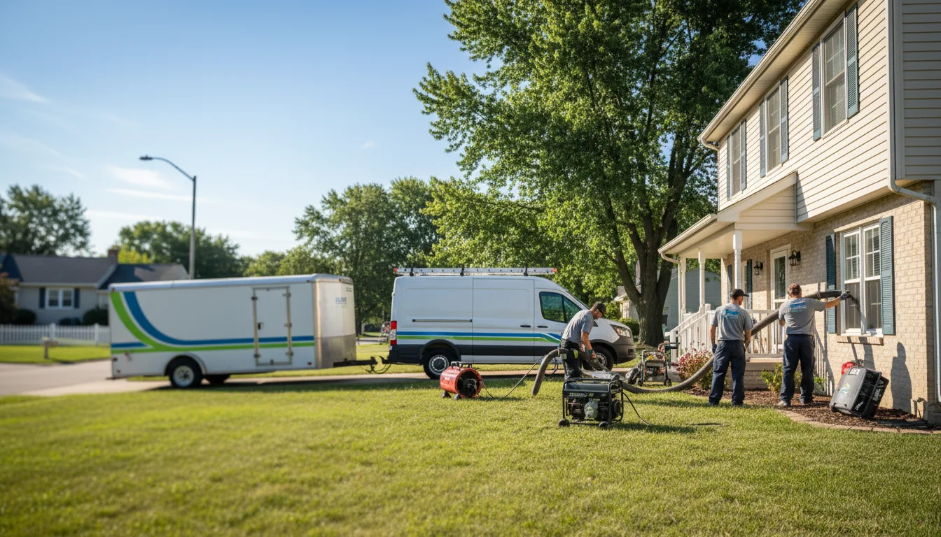 Flooded Basement Restoration And Cleanup With Repair in Independence, KS near me